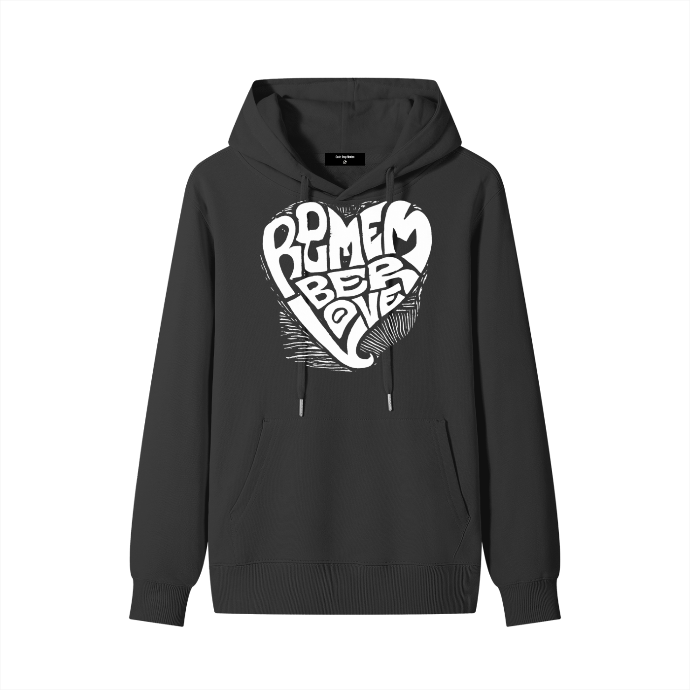 Ryan's Original White Ink Hoodie